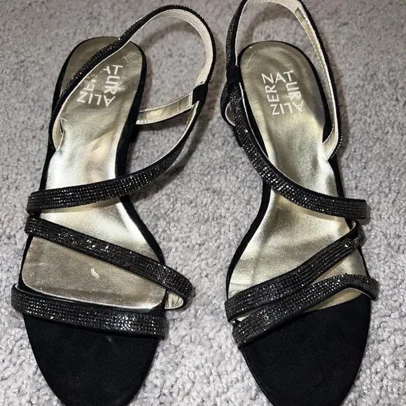 Naturalizer Shoes Naturalizer Vanessa Strappy Sandals Black